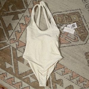 l*space phoebe one piece cream NWT